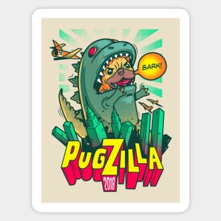 Pugzilla Sticker